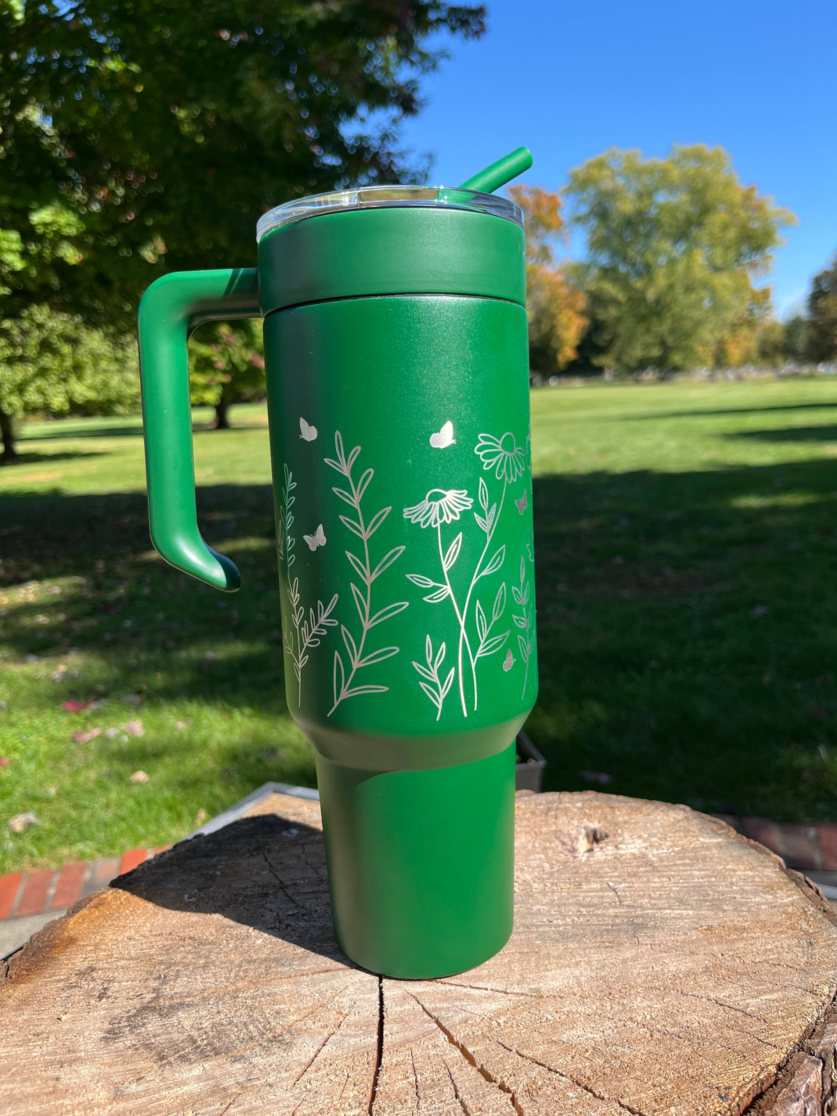 40oz Tumbler with Handle
